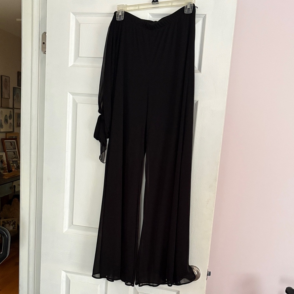 Studio 1940 Black Wide Leg Pants